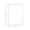 Azar Displays Cashier Shield, Sneeze Guard, Plexiglass Protective Mounting Barrier, 2PK 179912 - alternate 3